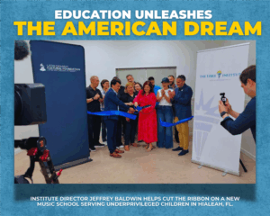 ICYMI: The LIBRE Institute Partnered with Latin GRAMMY Cultural Foundation® to Empower Youth Through Music in Hialeah